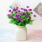 4pcs Artificial Flowers Outdoor Big Lotus Floral Greenery Shrubs Plants